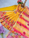 Jf 030 Tebby Orgenza With Embroidery Sequence Work Gown